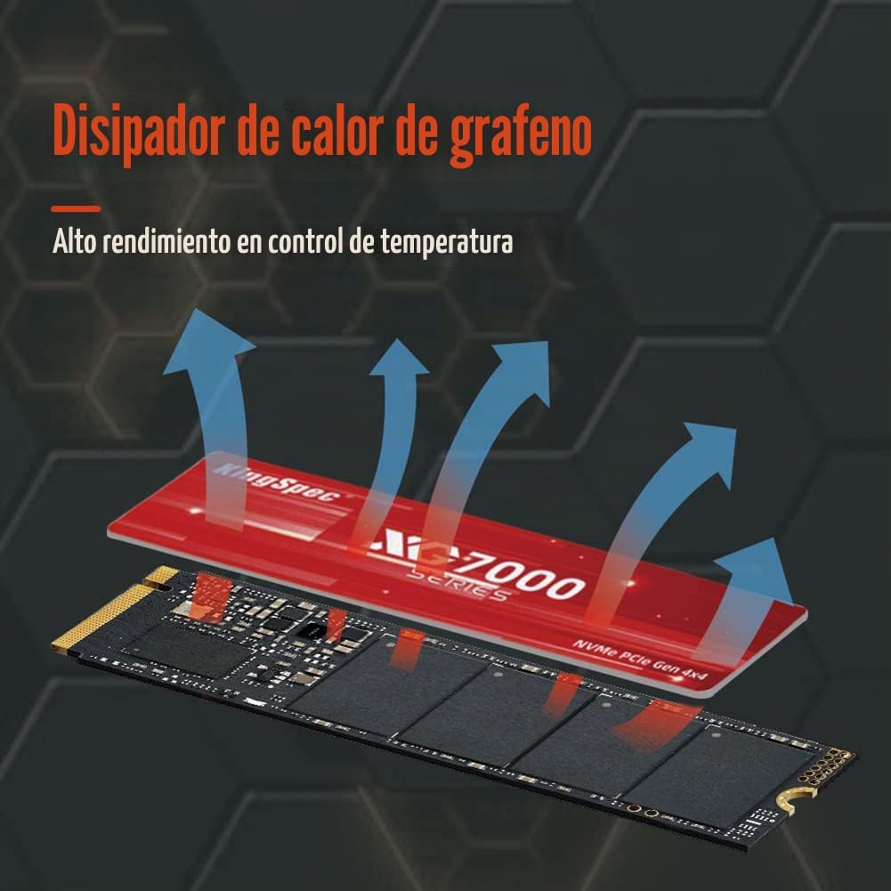 SSD KingSpec XG7000 2TB NVMe