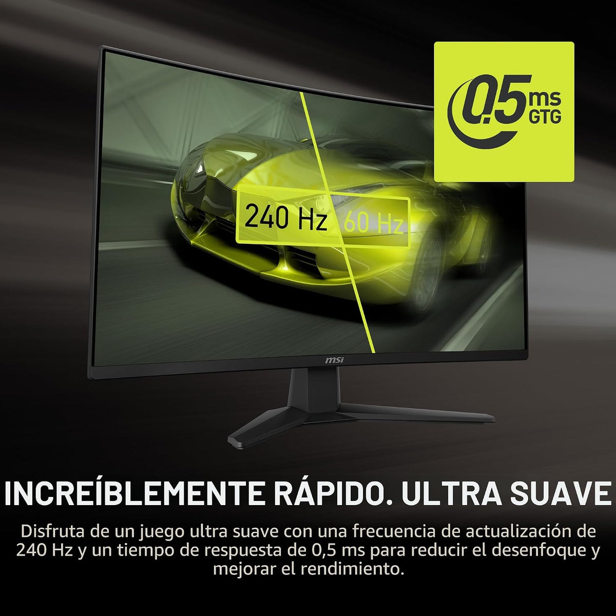 Monitor MSI MAG 274CF X24 27" 240Hz