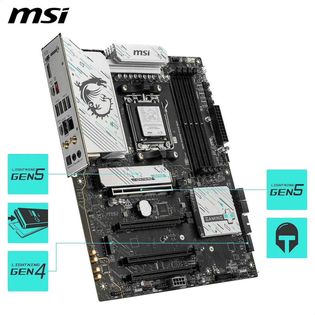Board MSI B850 Gaming Plus WiFi AM5