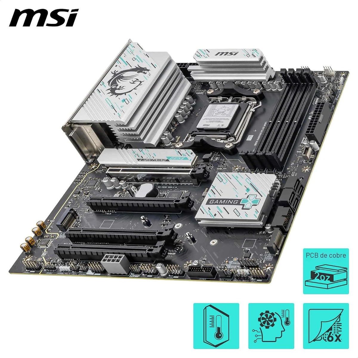 Board MSI B850 Gaming Plus WiFi AM5