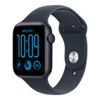 Apple Watch SE 3 Medianoche con correa azul marino principal