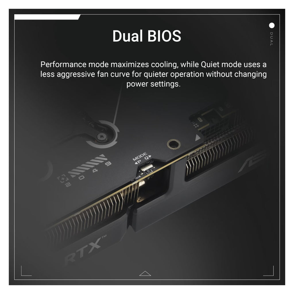 ASUS Dual GeForce RTX 5070 OC 12GB