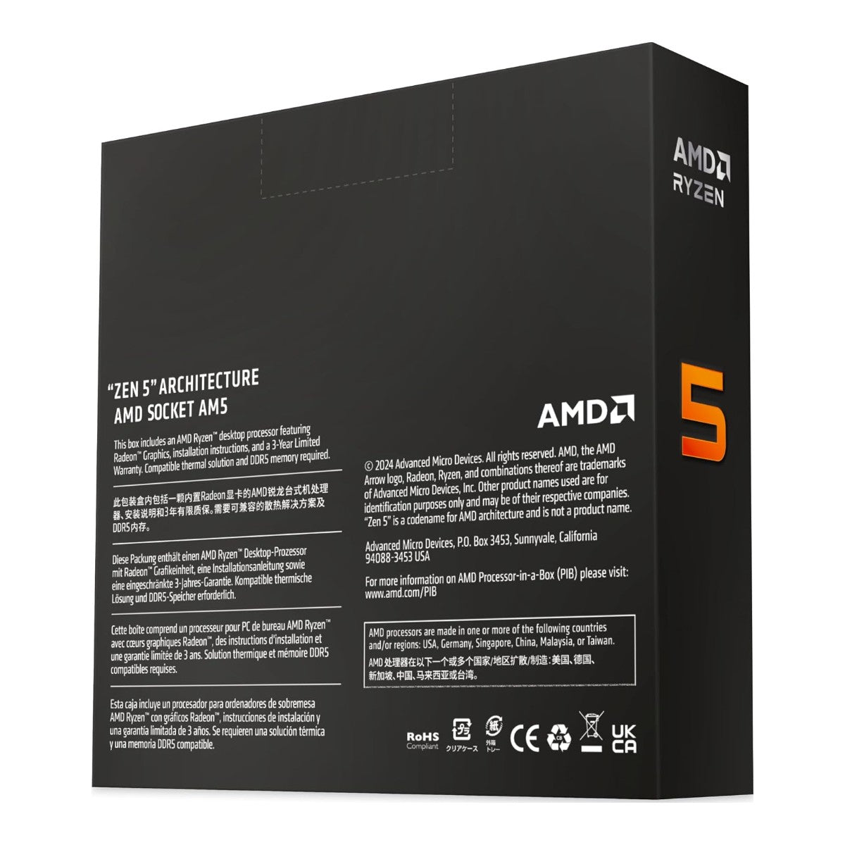 Procesador AMD Ryzen 5 9600X